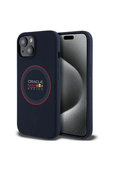 Red Bull RBHMP14S24SIILVR iPhone 14 6.1 " σκληρή θήκη ναυτικό μπλε Σιλικόνης ...