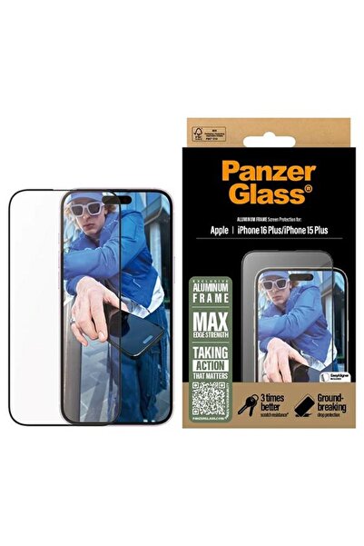 CARE by PanzerGlass® PanzerGlass Προστατευτικό Οθόνης με Πλαίσιο Αλουμινίου γ...