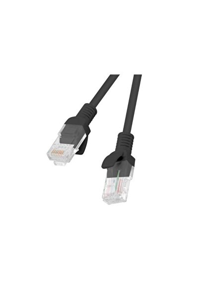 Lanberg Cat.6 UTP Patch Cord 10 m, Black, Fluke Passed
