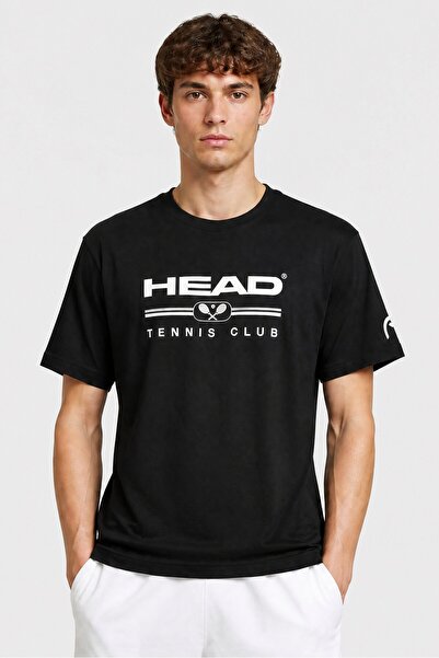 Head Men Classic Fit Short Sleeve Tennis T-Shirt, Black