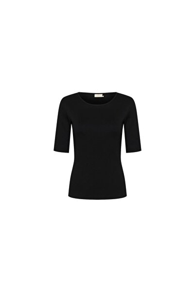 Kaffe Γυναικείο T-shirt Μαύρο