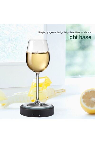 STARSTAR 3D crystal laser LED lamp holder USB.