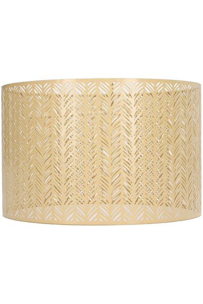 STARSTAR Gold perforated metal lampshade E27/E14.