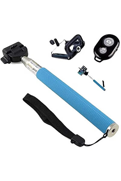 Generic Extendable Selfie Stick with remote For Live Streaming (color may vary)