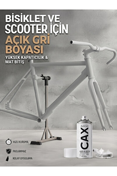 caxcolors CAX Akrilik Sprey Boya - 400 ml, Bisiklet ve Scooter Boyası