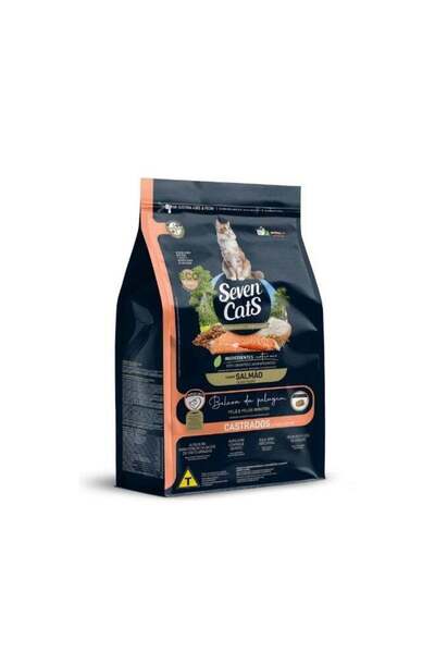 Seven Cats Premium Especial Sterilized Cat Food – Salmon Coat Beauty Formula,...