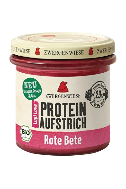 Zwergenwiese Cremă proteică întregătoare cu sfeclă roșie bio, 135g