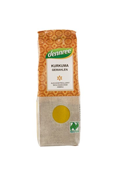 Dennree Turmeric măcinat organic, 50g