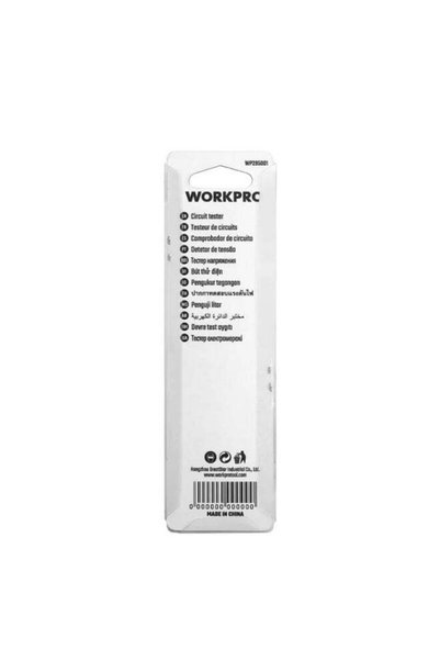 Workpro مفك اختبار الجهد الكهربائي 100-250 فولت تيار متردد مع مؤشر نيون - WP295001