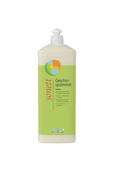 Sonett Detergent de vase delicat cu lămâie, 1L