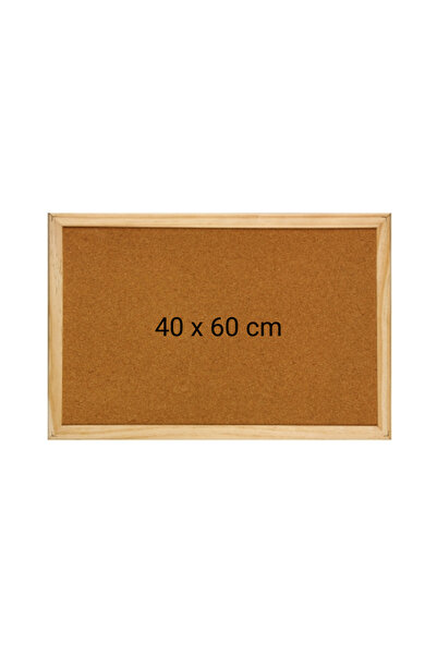 Optima Cork Board With Wooden Frame, 40 X 60 Cm, Display Systems