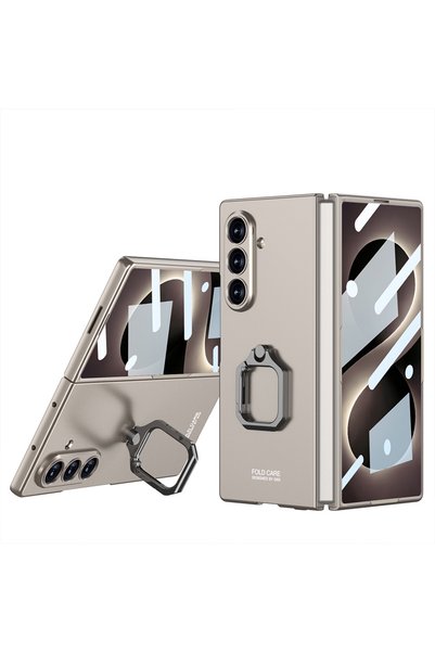 m.tk moveteck Samsung Galaxy Z Fold 8 Compatible Ultra Case with Ring Flip Ca...