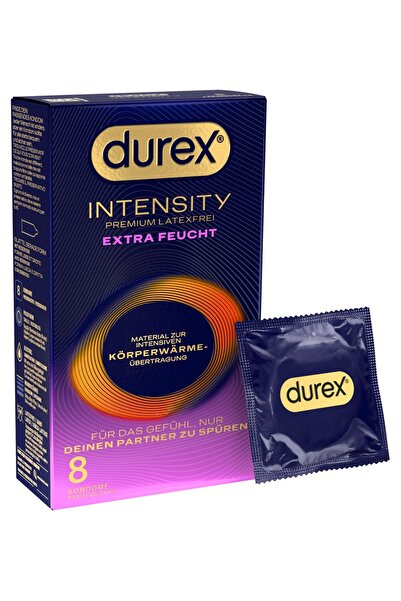 Durex Ένταση Έξτρα Υγρασία 8, διαφανές, 56 χιλιοστά