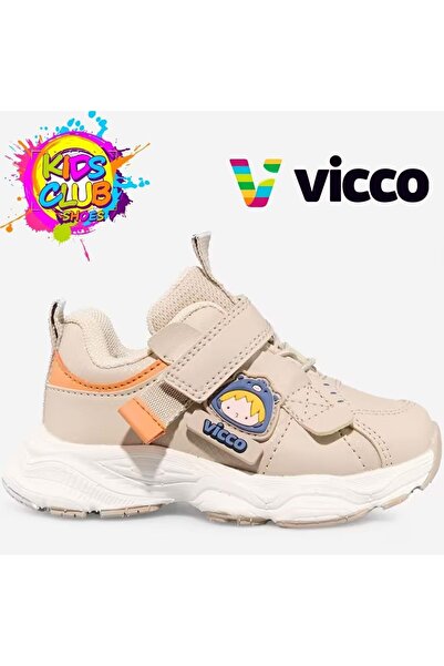 Vicco حذاء فليكا الرياضي للأطفال باللون البيج