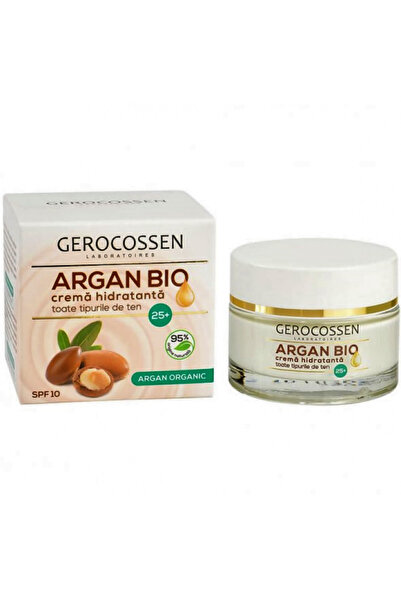 GEROCOSSEN Crema Hidratanta 25+ Argan Bio cu ulei de argan organic si aloe ve...