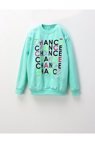 MiniKids Bluza flausata Chance, turcoaz