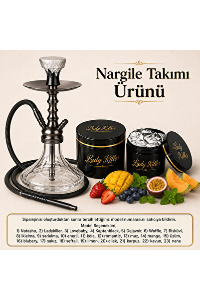 LADY KİLLER Nargile Takımı 250 ürünü
