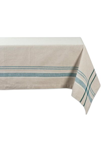 DII 100% Cotton, Machine Washable, Everyday French Stripe Kitchen Table Runne...