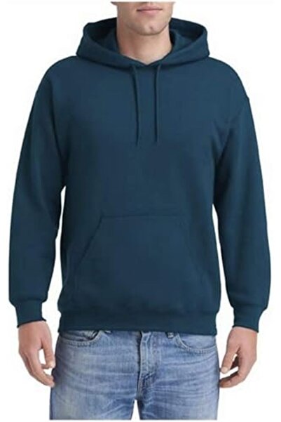 GILDAN Men's Fleece Hooded Sweatshirt
