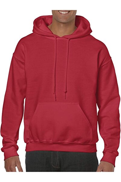 GILDAN Men's Fleece Hooded Sweatshirt