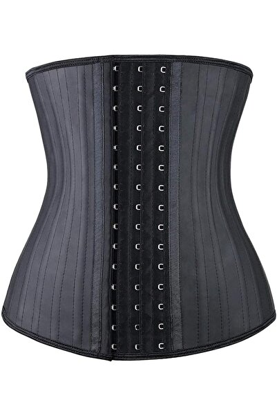 YIANNA Waist Trainer for Women Underbust Latex Sport Girdle Corsets Cincher H...