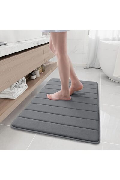 Buganda Memory Foam Bath Mat Rug, 24" x 16", Ultra Soft and Non-Slip Bathroom...