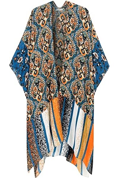Moss Rose Women's Beach Cover up Swimsuit Kimono Cardigan with Bohemian Flora...