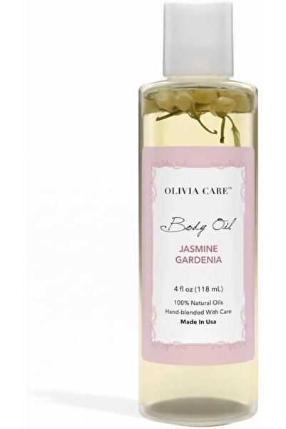 Olivia Care Jasmine Gardenia Body Oil Vegan & Natural Oil For Women | Hydrati...