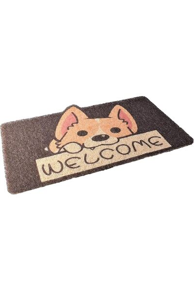 La Home Concept Anti Slip Silk Circle Door Mat 75 * 45 CM