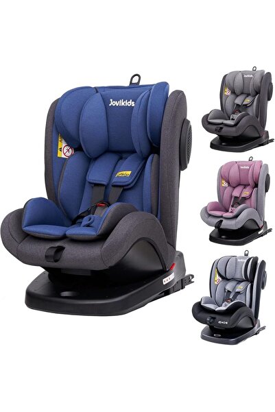 Jovikids Safety Baby Car Seat with Isofix and Top Tether, 360 Degree Swivel C...