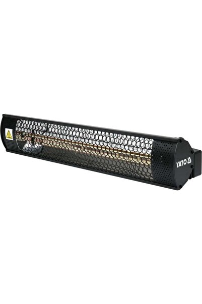 yato YT-99531 Infrared Heater 2000W, Black