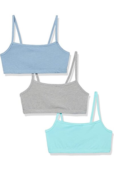 HANES womens Cotton String Bralette, 3-pack Bra