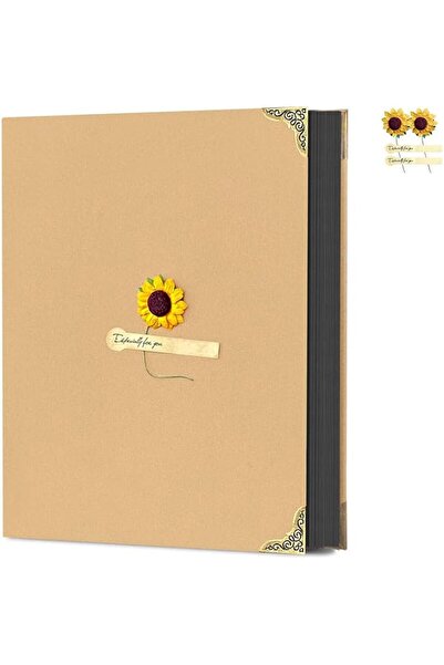 MAKINGTEC ألبوم صور DIY، سكراب بوك 60 صفحة، مجلد بثلاث حلقات مقاس 8.5 × 11 بو...