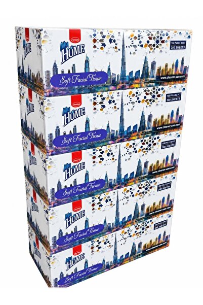 Chemex My Home Soft Facial Tissue, 150 Pulls+, 2-Ply, 300 Sheets – Ultra Soft...