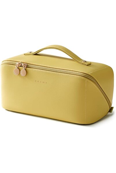 EACHY Travel Makeup Bag,Large Capacity Cosmetic Bags for Women,Waterproof Por...