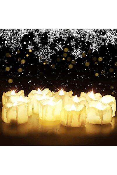 MAKINGTEC Tea Lights Candles, Flameless Flickering Auto Tea Lights Battery Op...