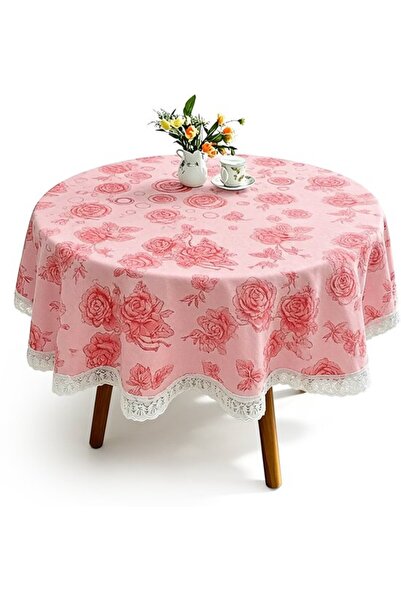 Generic Brand Round washable tablecloth – Waterproof round PVC vinyl tableclo...