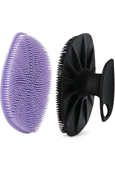 HieerBus Silicone Face Scrubber, Facial Cleansing Brush Silicone Manual Face ...