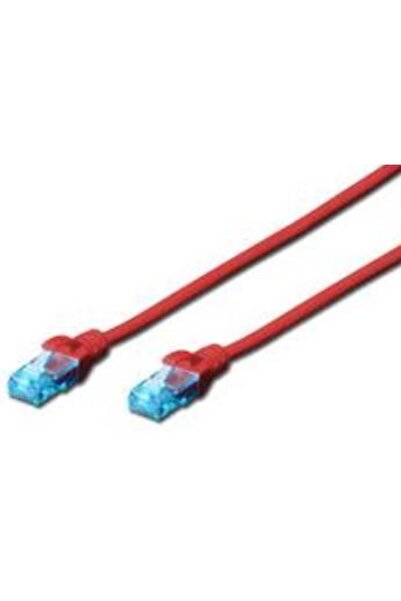 Digitus DK-1512-005/R Cablu patch UTP CAT5e 0.5m Roșu