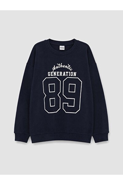 LC Waikiki Crew Neck Printed Boys' Sweatshirt (W6)