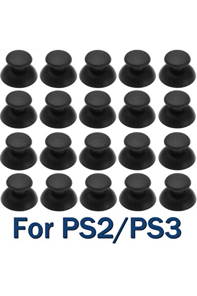 Choice1 100pcs black 10-100pcs Analog Cover 3D Shell Thumb Stick Joystick Thu...