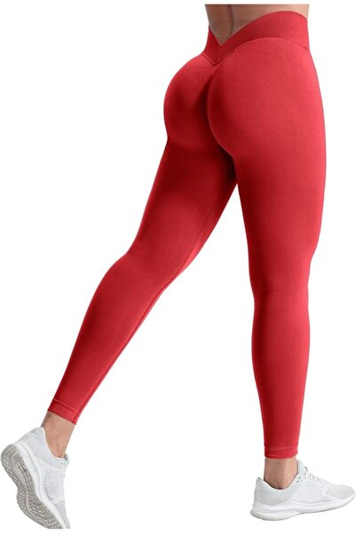GENERAL YEOREO Liz Scrunch Workout Leggings for Women High Waisted Butt Lifti...