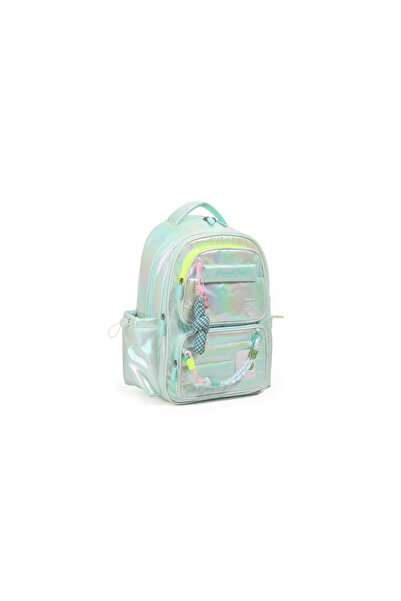 Eastpak Chımola Puffy & Shıny Açık Yeşil Sırt Çantası 17" Chm-Cn0059-2