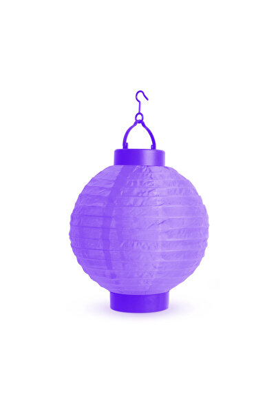 Alista Home Decorative LED Lantern, violet, 1 LED, Ø20 cm, for garden/terrace...