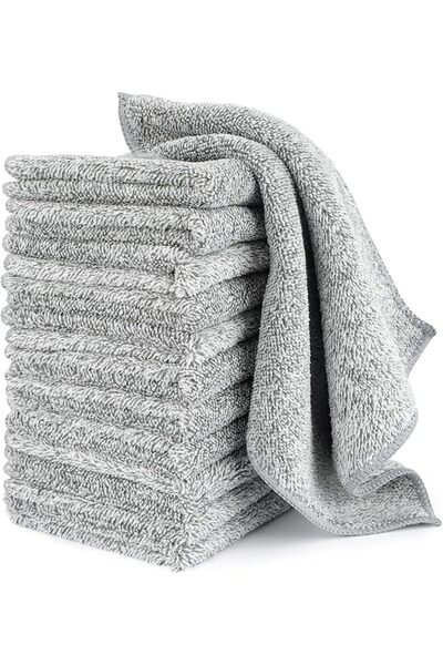 NALACAL Kitchen Absorbent Dish Cloths, Quick Drying Reusable Cleaning Towels,...