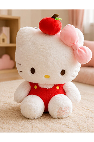 Heribom 30 Cm Çilekli Hello Kitty Peluş Oyuncak