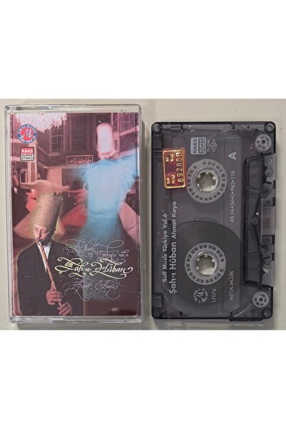 RAKS MÜZİK YAPIM Sufi Music Turkey Vol 6 Shah-I Huban Ahmet Kaya Cassette