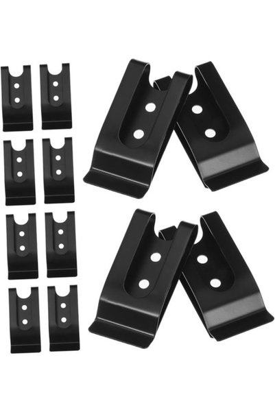 Morvena Picks Un set de 12 cleme metalice pentru curea - brelocuri metalice -...