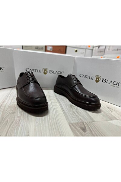 Castle Black 31345-1 حذاء رجالي مريح من الجلد الطبيعي