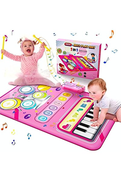 GENERAL Andanna Piano Mat for Baby, Musical Toys for Toddlers 1-3 Piano Keybo...